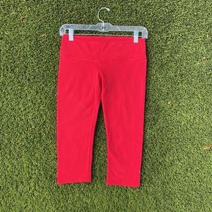 Alo Yoga leggings-Bright Red